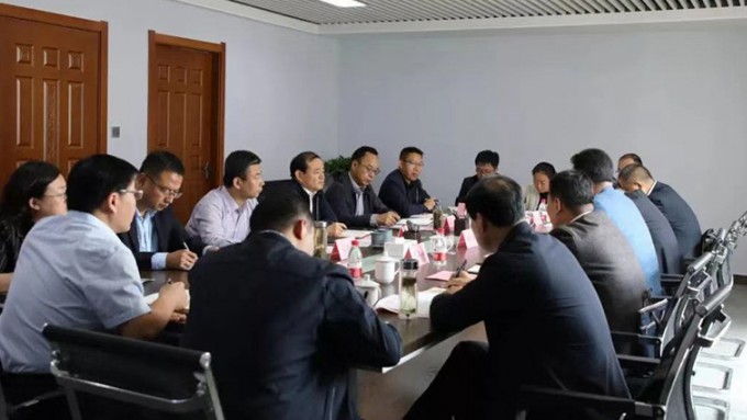 定西市市委副書記、市長戴超一行到訪甘肅文旅集團